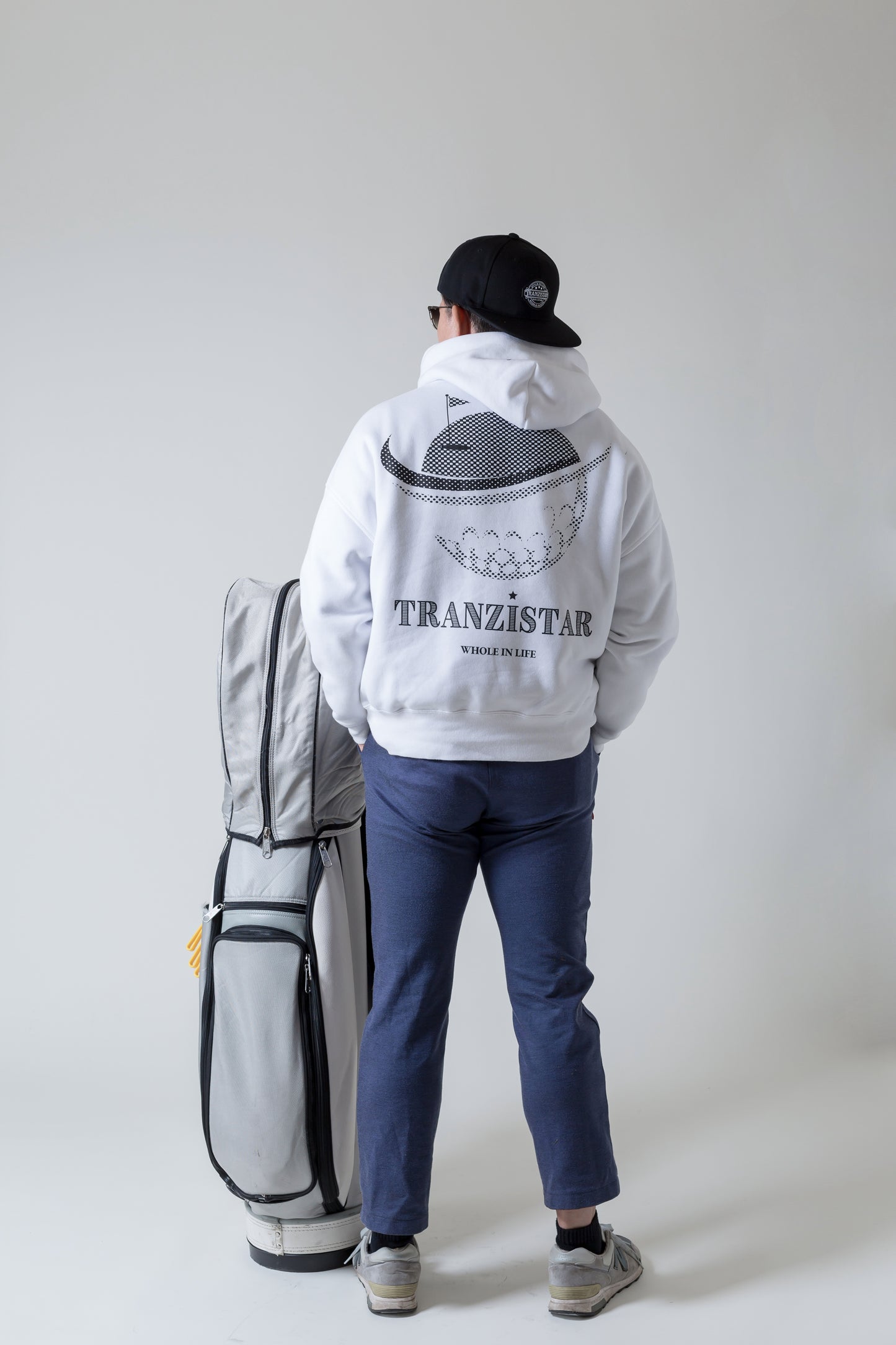 Hoodie BL White