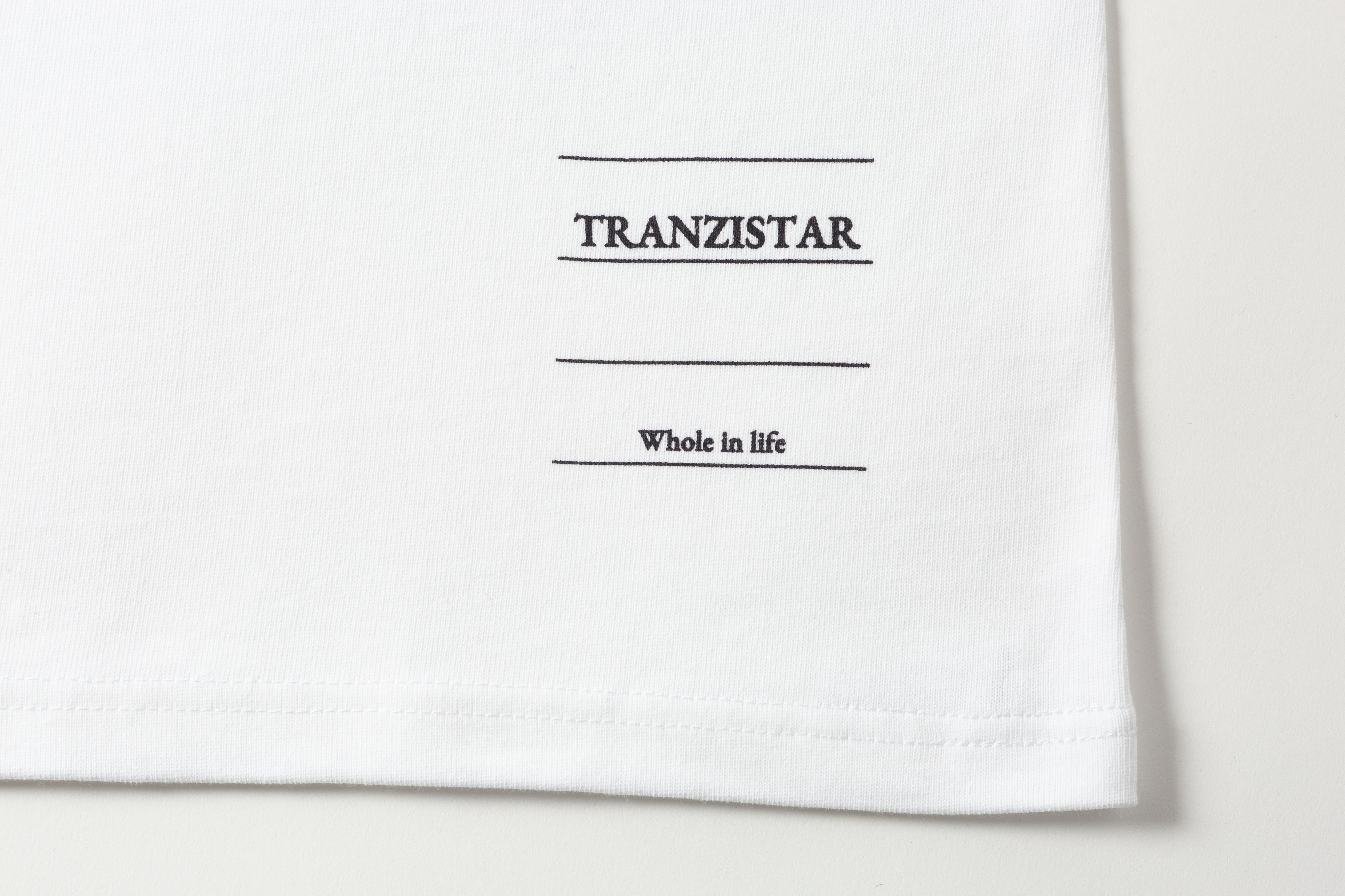 T-shirt GR White T-shirt GR White – Tranzistar