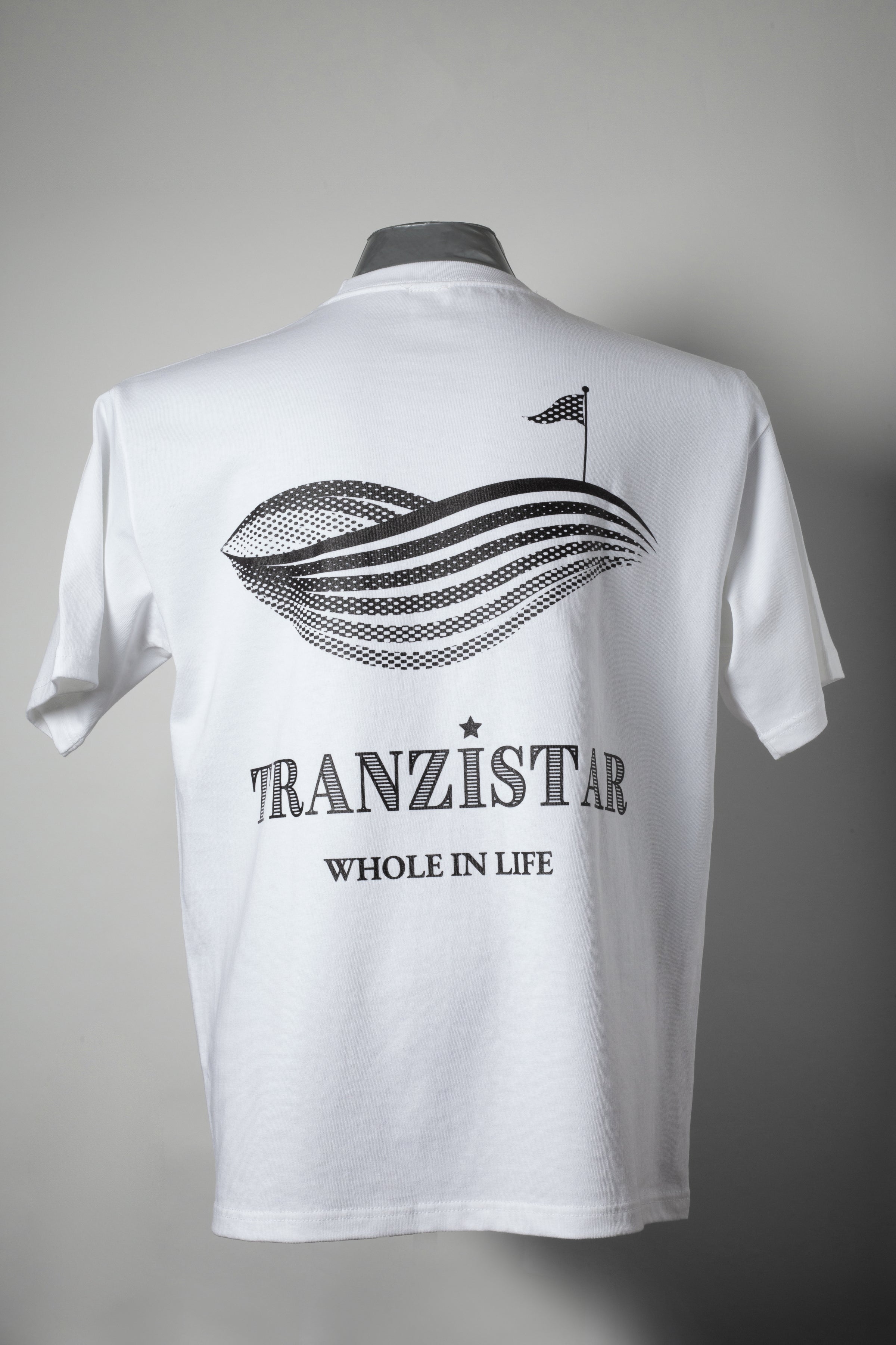 T-shirt GR White T-shirt GR White – Tranzistar