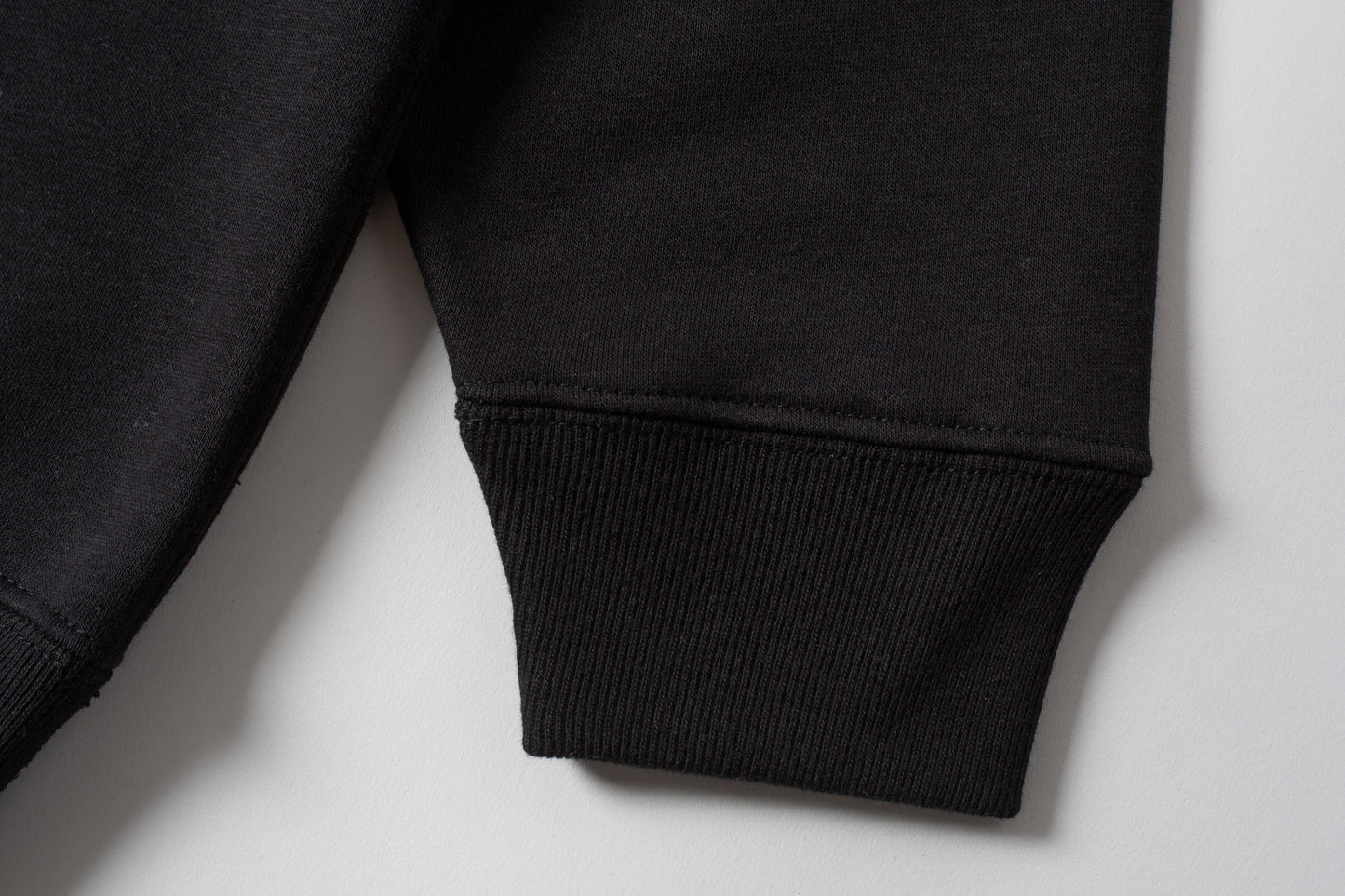 Crew neck sweatshirt BL Black