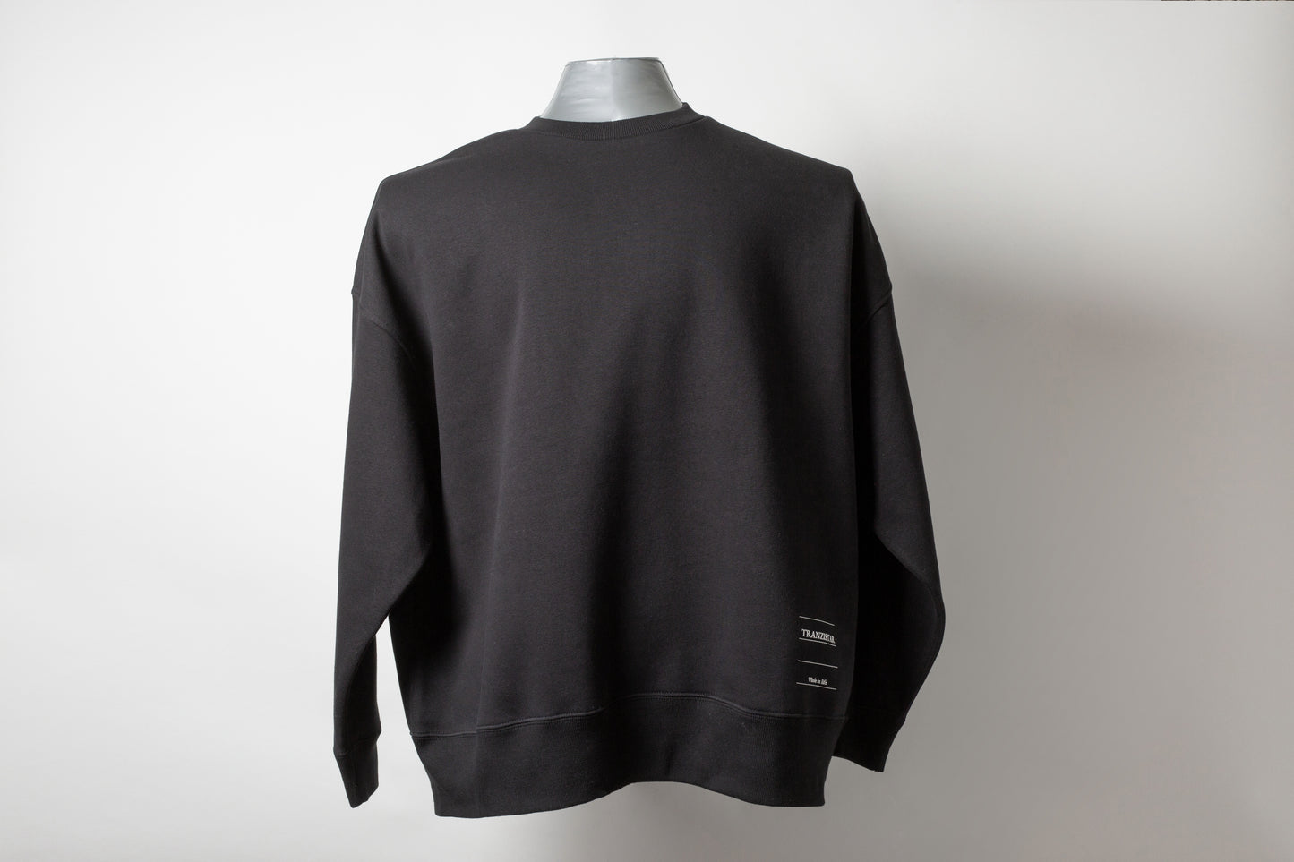 Crew neck sweatshirt GR Black